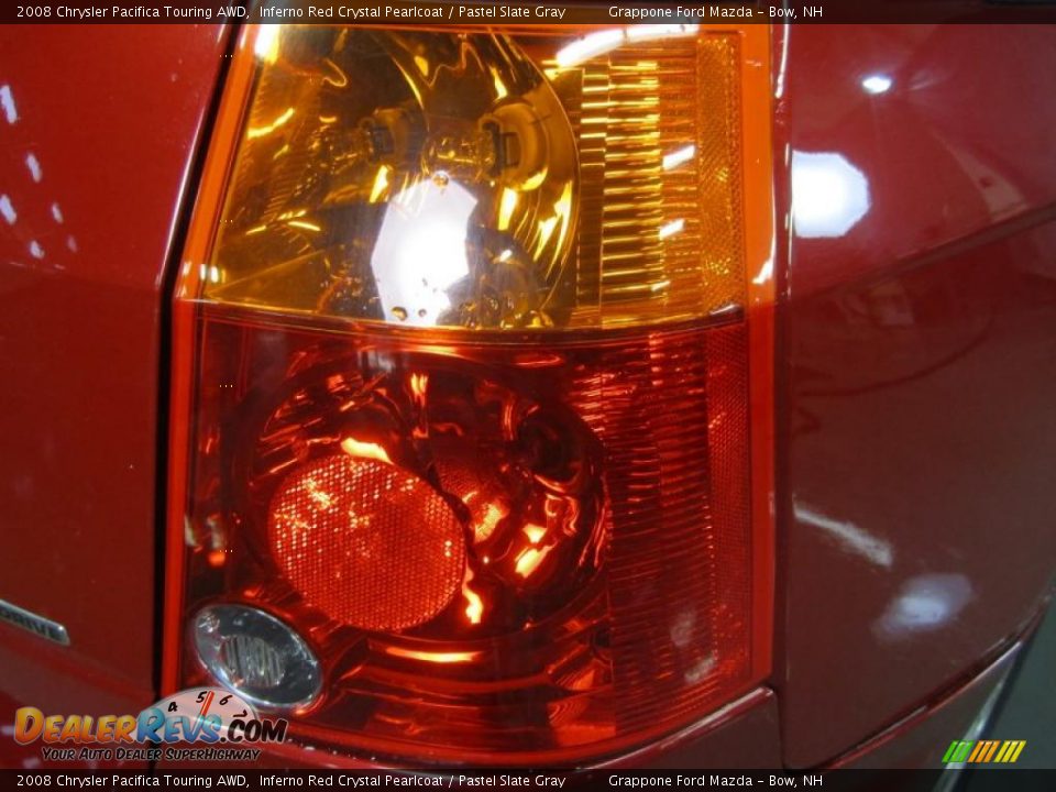 2008 Chrysler Pacifica Touring AWD Inferno Red Crystal Pearlcoat / Pastel Slate Gray Photo #14