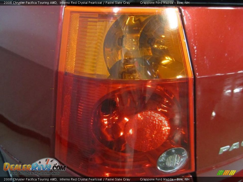 2008 Chrysler Pacifica Touring AWD Inferno Red Crystal Pearlcoat / Pastel Slate Gray Photo #15