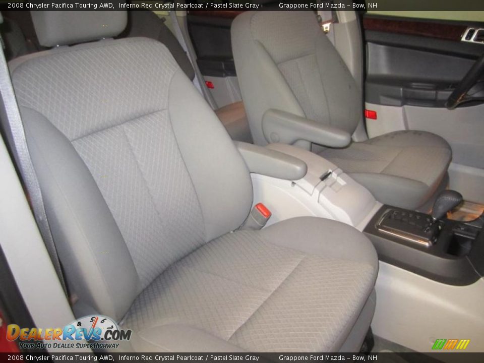 Pastel Slate Gray Interior - 2008 Chrysler Pacifica Touring AWD Photo #24