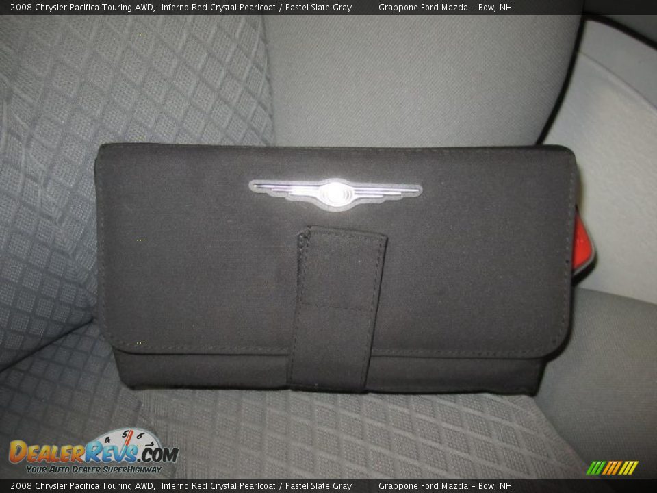 2008 Chrysler Pacifica Touring AWD Inferno Red Crystal Pearlcoat / Pastel Slate Gray Photo #26