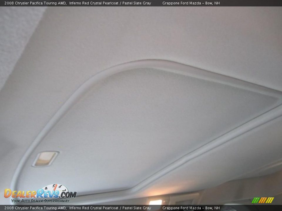 2008 Chrysler Pacifica Touring AWD Inferno Red Crystal Pearlcoat / Pastel Slate Gray Photo #34