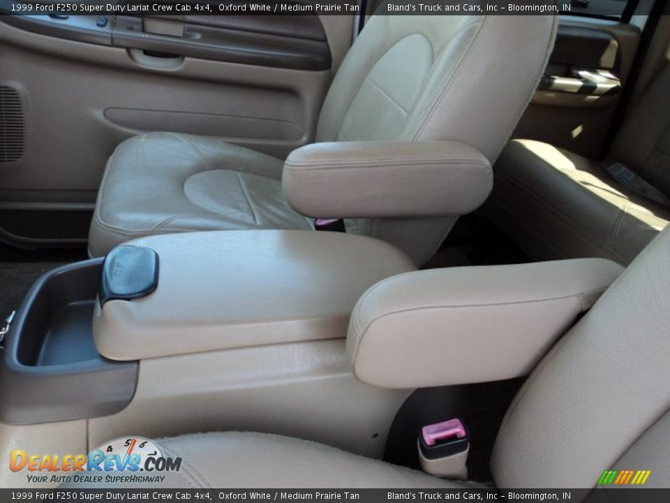 Medium Prairie Tan Interior - 1999 Ford F250 Super Duty Lariat Crew Cab 4x4 Photo #13