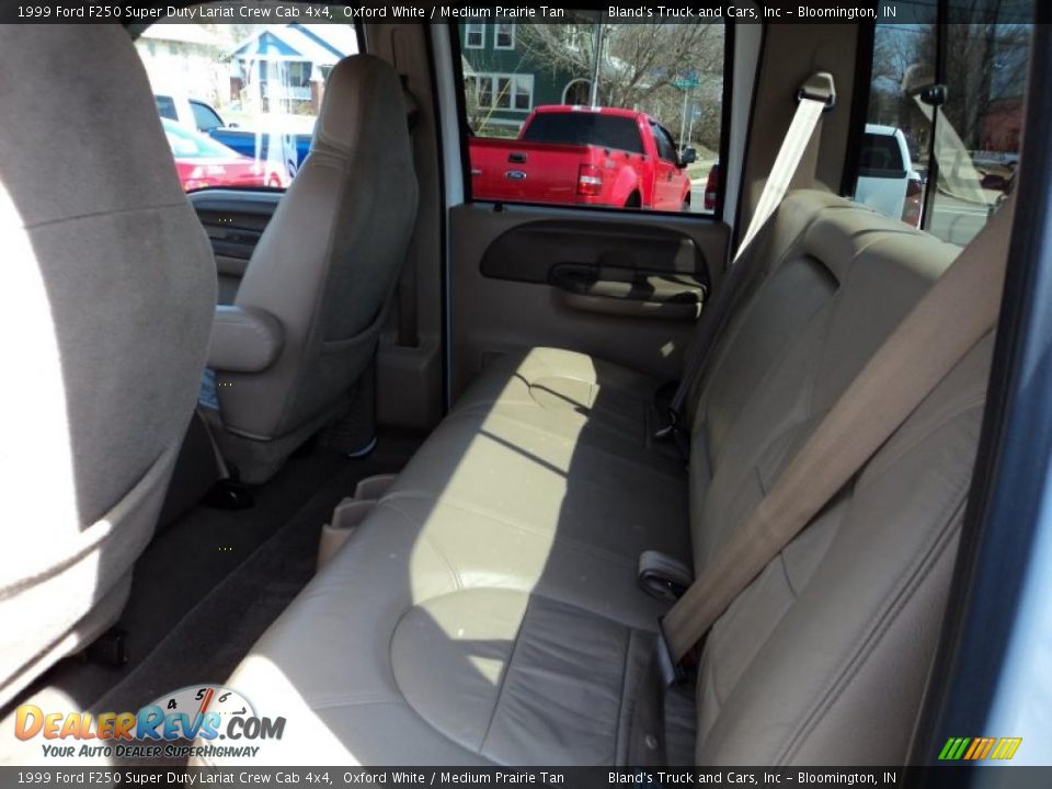 Medium Prairie Tan Interior - 1999 Ford F250 Super Duty Lariat Crew Cab 4x4 Photo #14