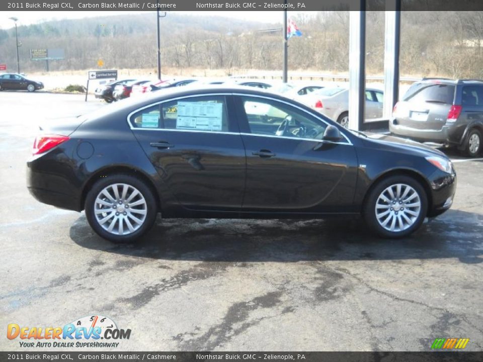 2011 Buick Regal CXL Carbon Black Metallic / Cashmere Photo #3