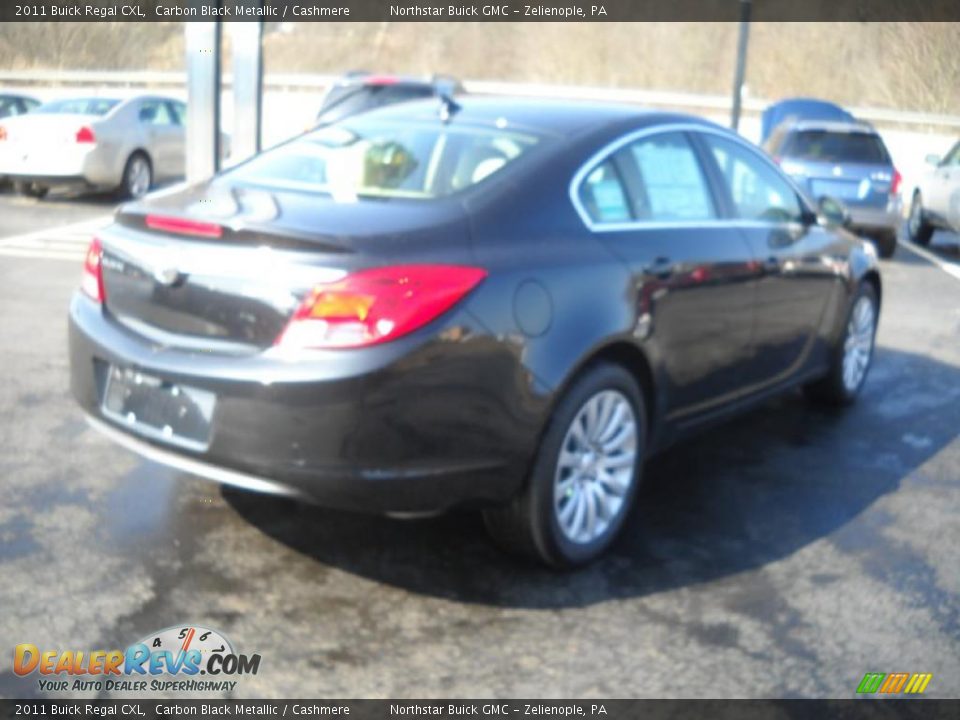 2011 Buick Regal CXL Carbon Black Metallic / Cashmere Photo #4