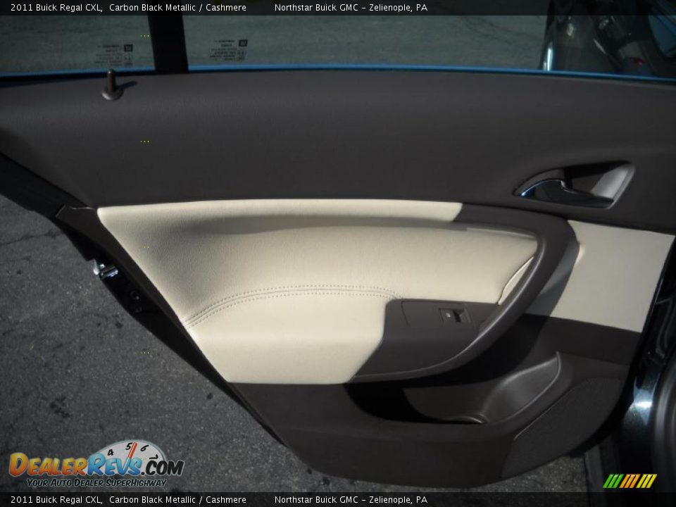 2011 Buick Regal CXL Carbon Black Metallic / Cashmere Photo #14