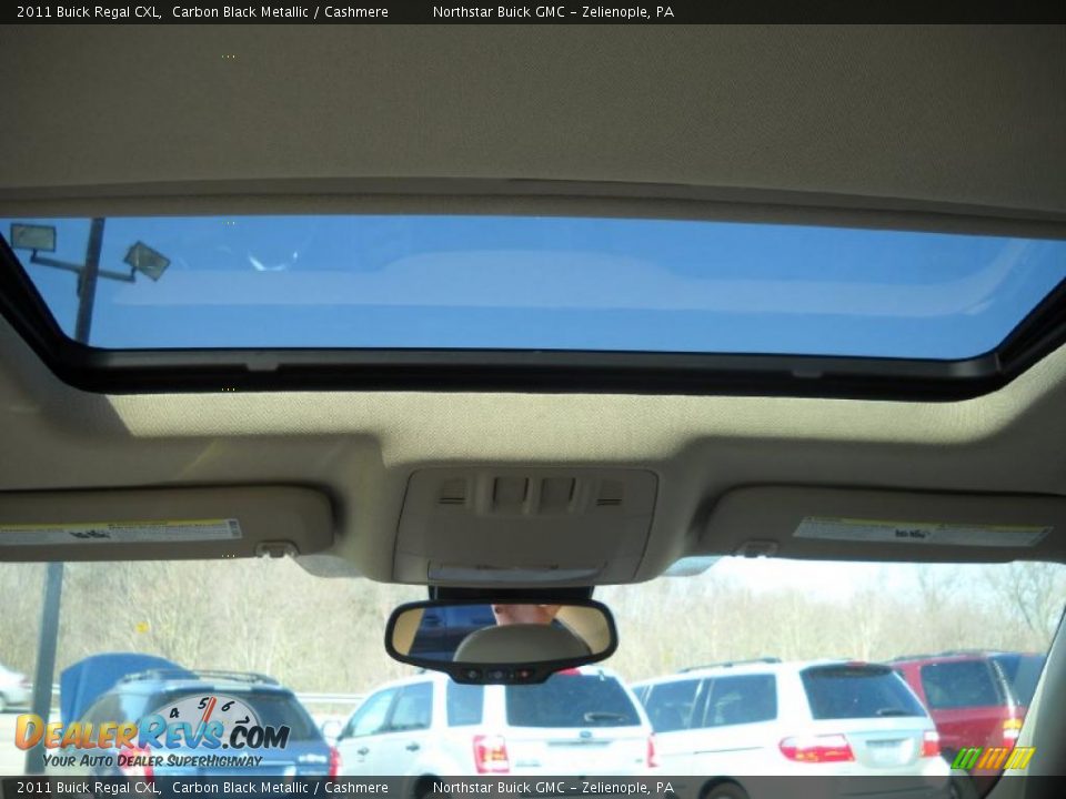 2011 Buick Regal CXL Carbon Black Metallic / Cashmere Photo #15