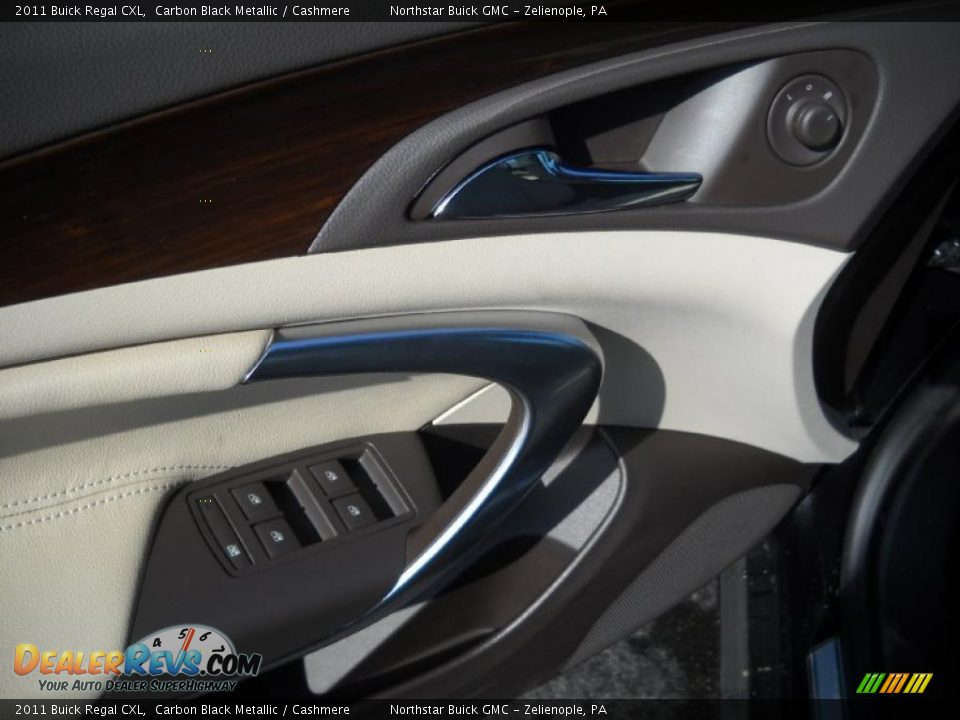 2011 Buick Regal CXL Carbon Black Metallic / Cashmere Photo #16