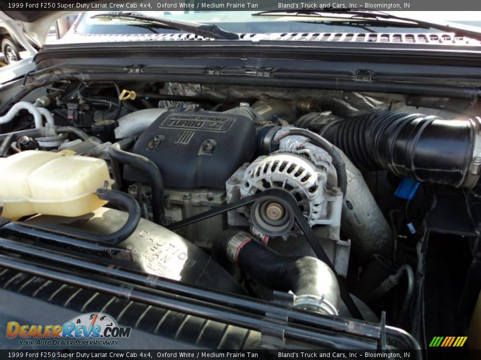 1999 Ford F250 Super Duty Lariat Crew Cab 4x4 7.3 Liter OHV 16-Valve Power Stroke Turbo diesel V8 Engine Photo #30