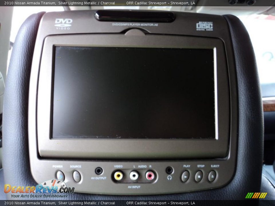 2010 Nissan Armada Titanium Silver Lightning Metallic / Charcoal Photo #11