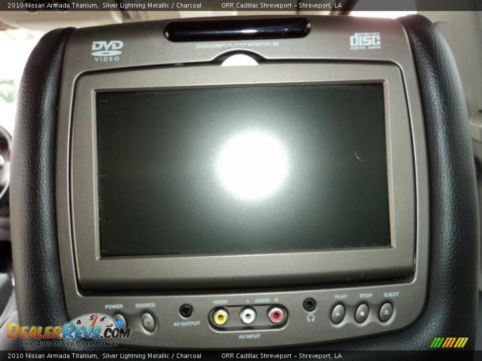 2010 Nissan Armada Titanium Silver Lightning Metallic / Charcoal Photo #12