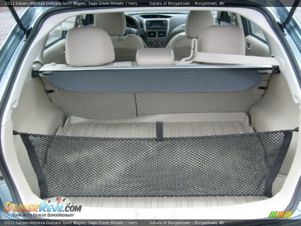 2011 Subaru Impreza Outback Sport Wagon Trunk Photo #6