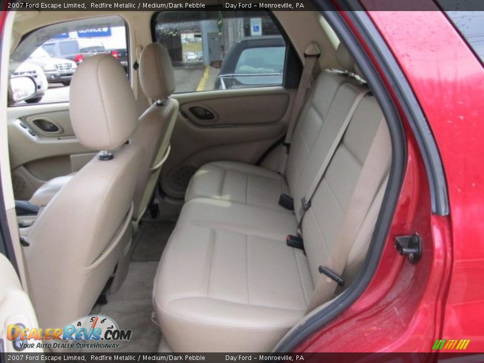 Medium/Dark Pebble Interior - 2007 Ford Escape Limited Photo #9