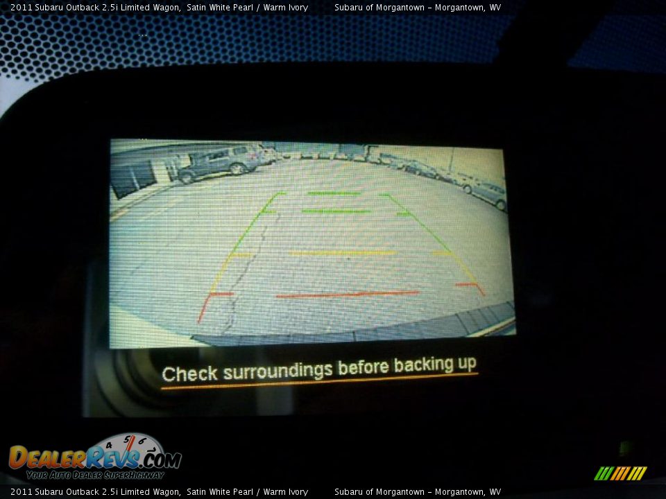 2011 Subaru Outback 2.5i Limited Wagon Satin White Pearl / Warm Ivory Photo #6