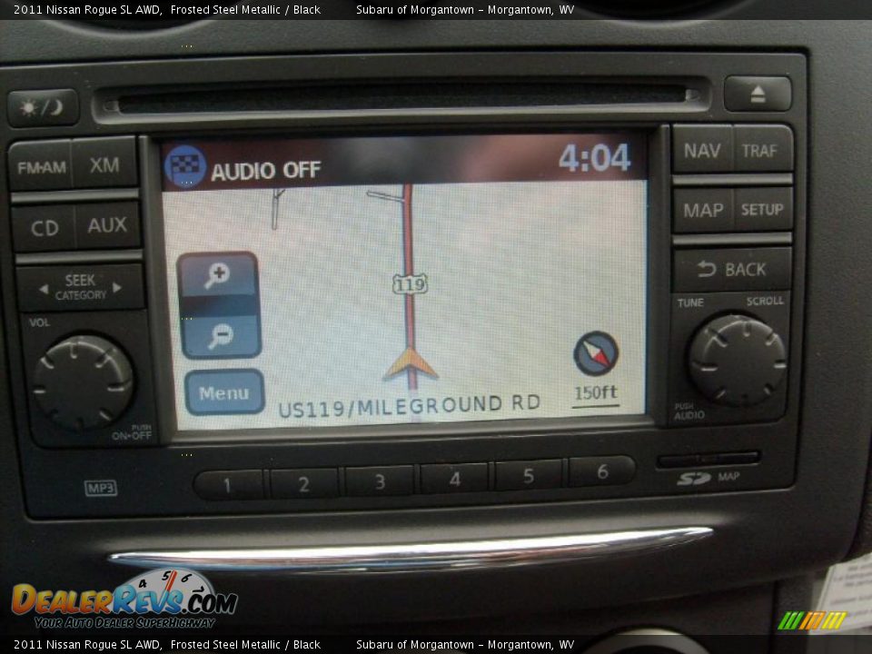 Navigation of 2011 Nissan Rogue SL AWD Photo #5