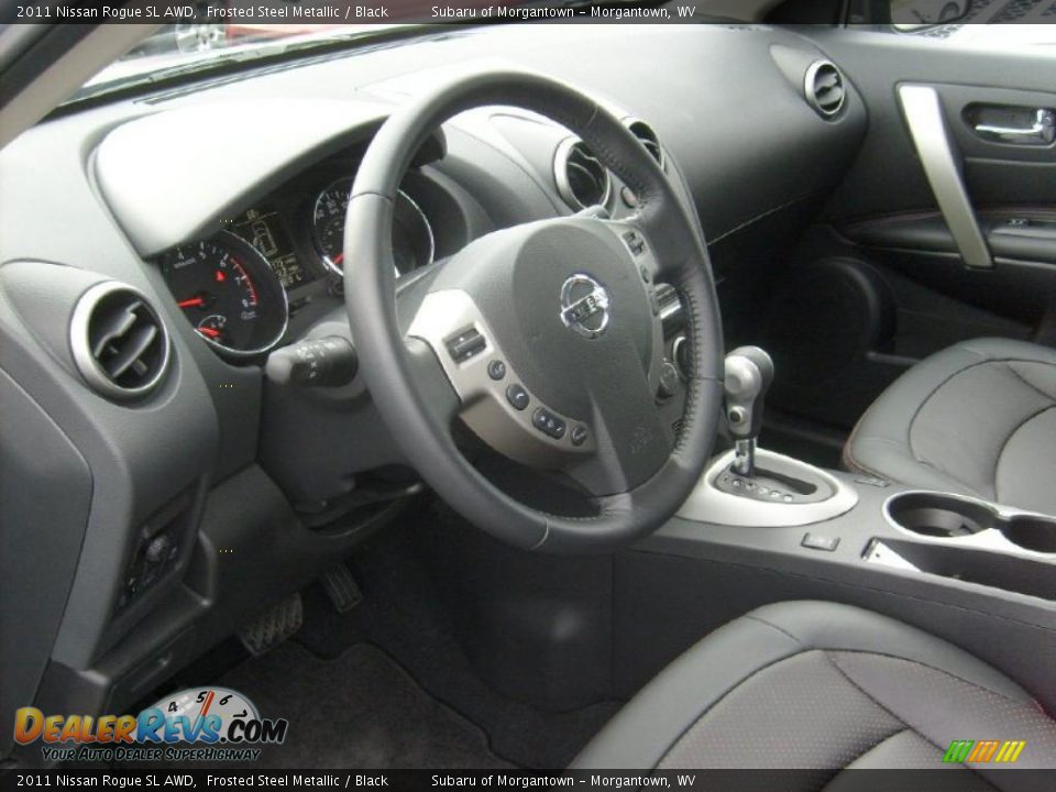 Dashboard of 2011 Nissan Rogue SL AWD Photo #13