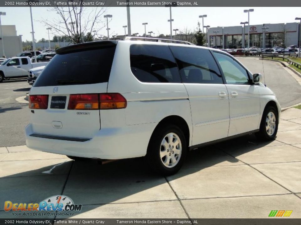 2002 Honda Odyssey EX Taffeta White / Quartz Gray Photo #5