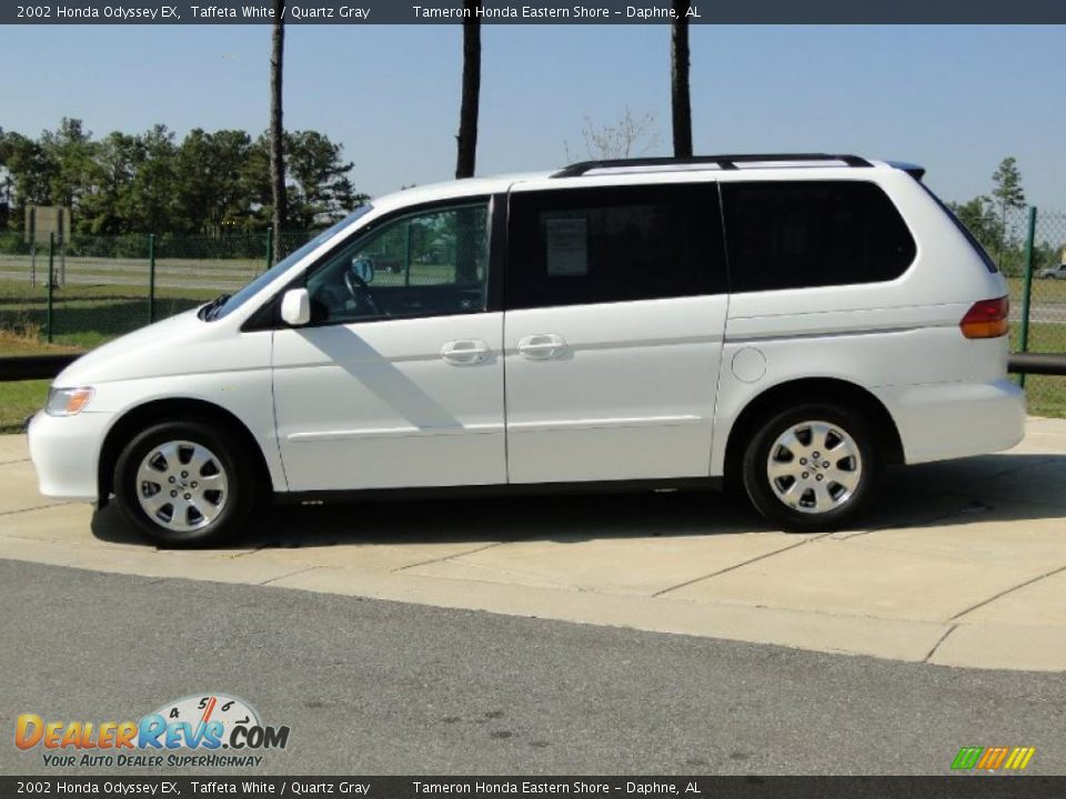 2002 Honda Odyssey EX Taffeta White / Quartz Gray Photo #8