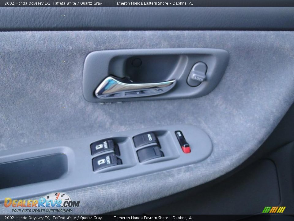 2002 Honda Odyssey EX Taffeta White / Quartz Gray Photo #15