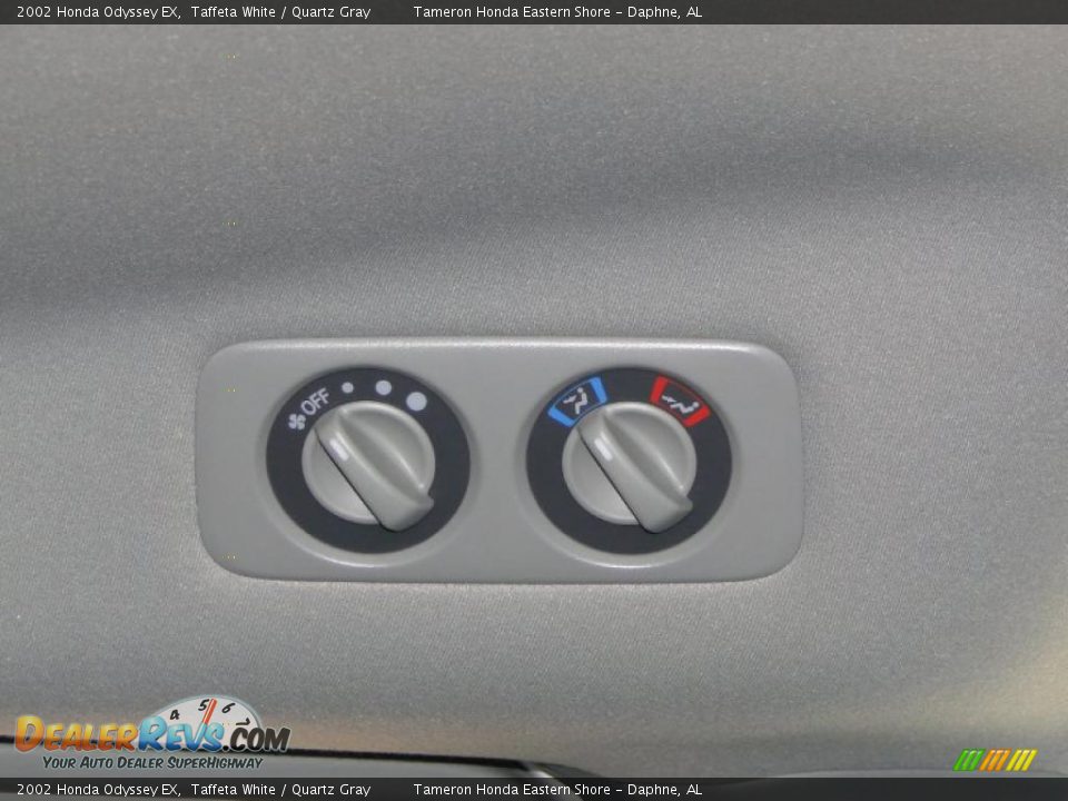 2002 Honda Odyssey EX Taffeta White / Quartz Gray Photo #31