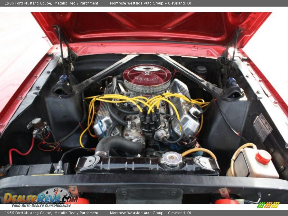1966 Ford Mustang Coupe 289 ci. 2v V8 Engine Photo #9