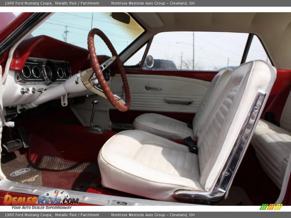 Parchment Interior - 1966 Ford Mustang Coupe Photo #10