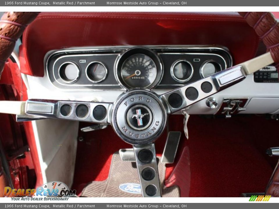 1966 Ford Mustang Coupe Steering Wheel Photo #13