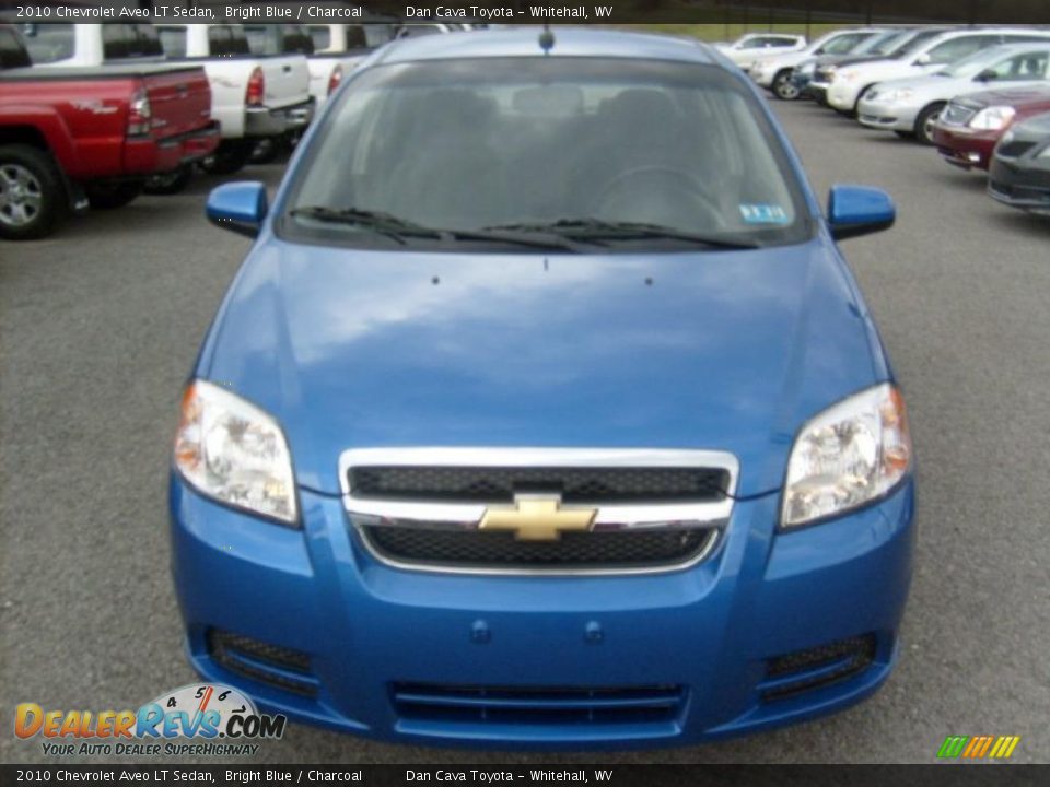 2010 Chevrolet Aveo LT Sedan Bright Blue / Charcoal Photo #2