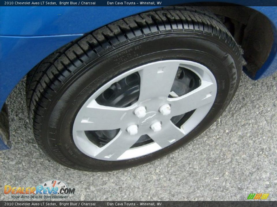2010 Chevrolet Aveo LT Sedan Bright Blue / Charcoal Photo #8