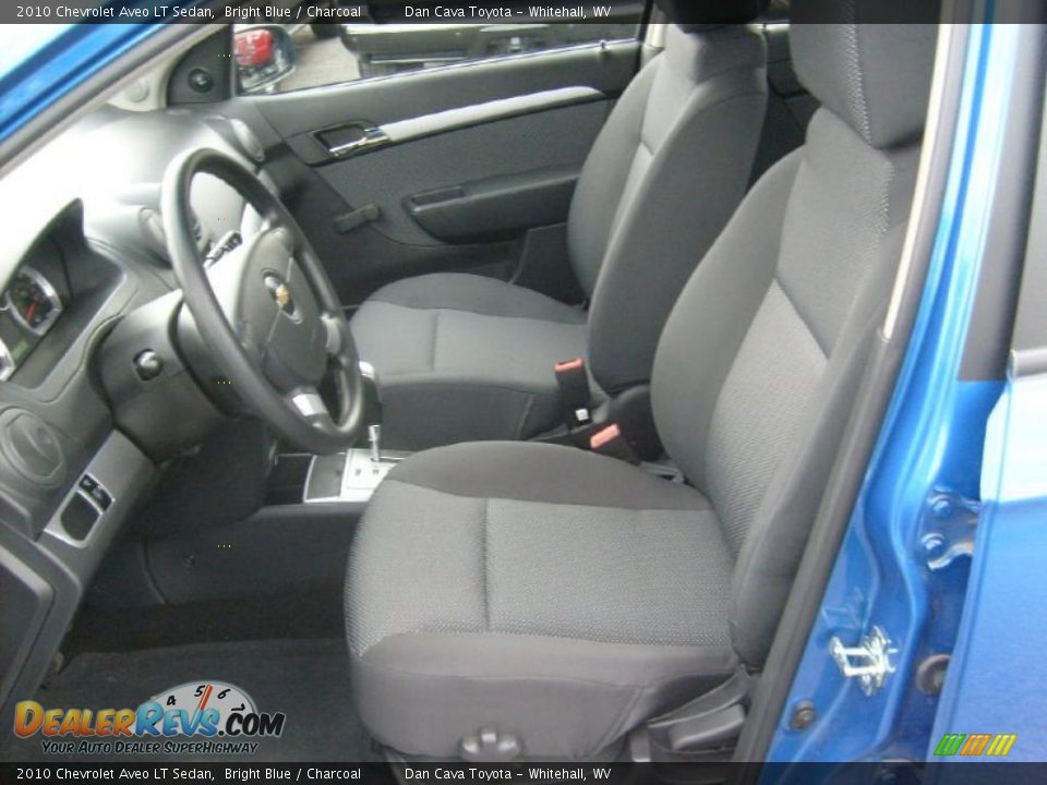 2010 Chevrolet Aveo LT Sedan Bright Blue / Charcoal Photo #11