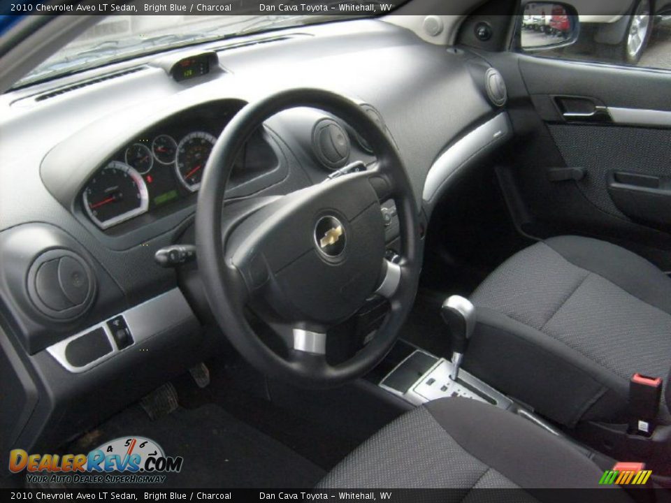 2010 Chevrolet Aveo LT Sedan Bright Blue / Charcoal Photo #12