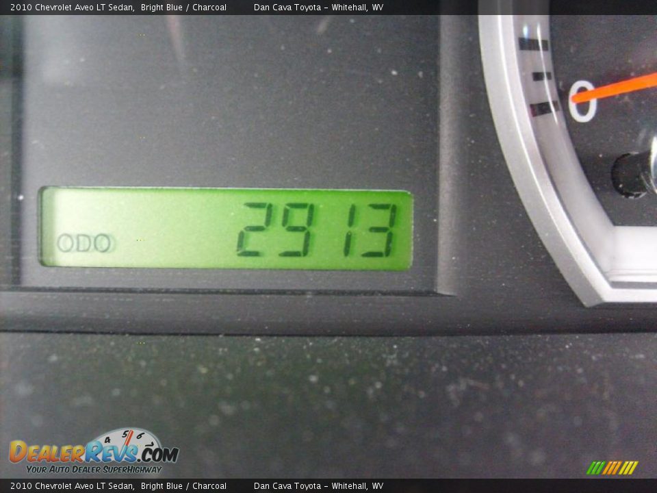 2010 Chevrolet Aveo LT Sedan Bright Blue / Charcoal Photo #15
