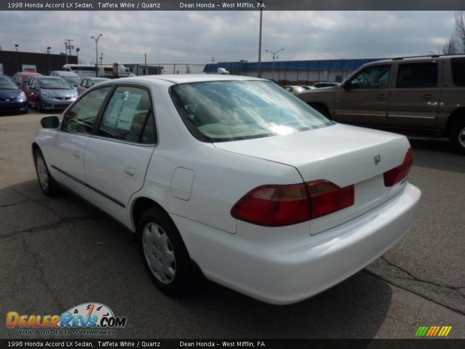 1998 Honda accord lx white #6