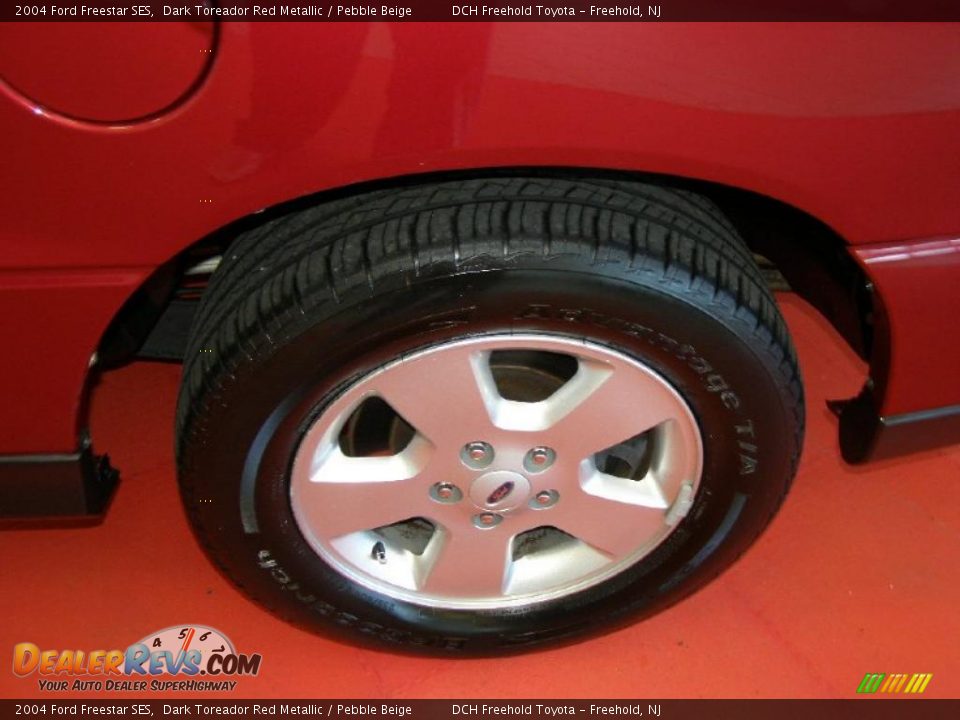 2004 Ford Freestar SES Dark Toreador Red Metallic / Pebble Beige Photo #5