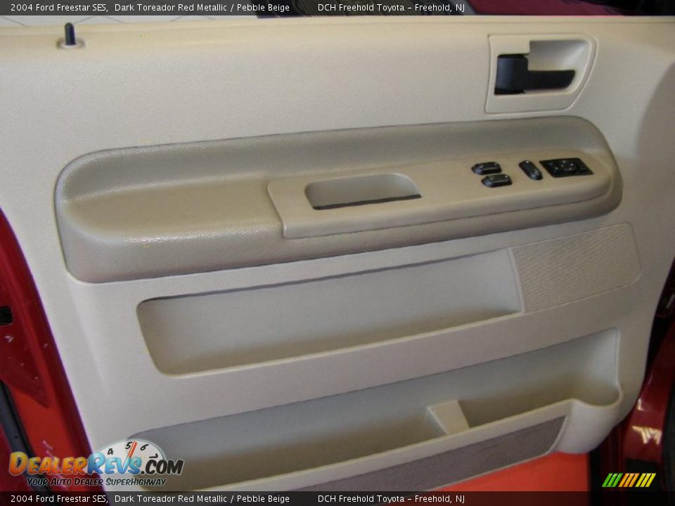 2004 Ford Freestar SES Dark Toreador Red Metallic / Pebble Beige Photo #13