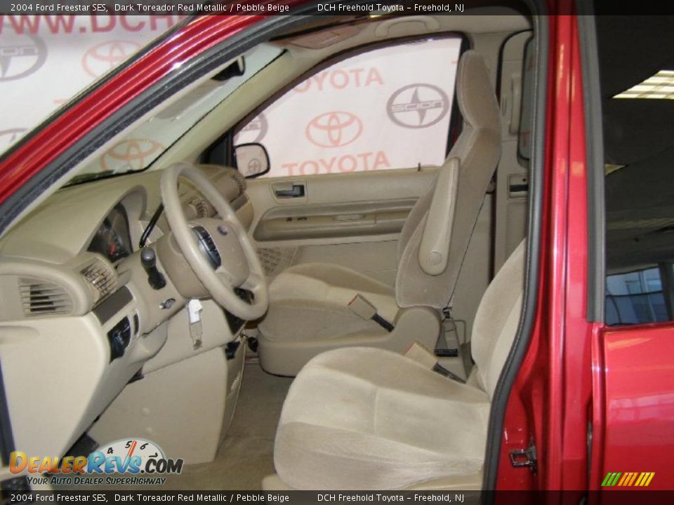 Pebble Beige Interior - 2004 Ford Freestar SES Photo #14