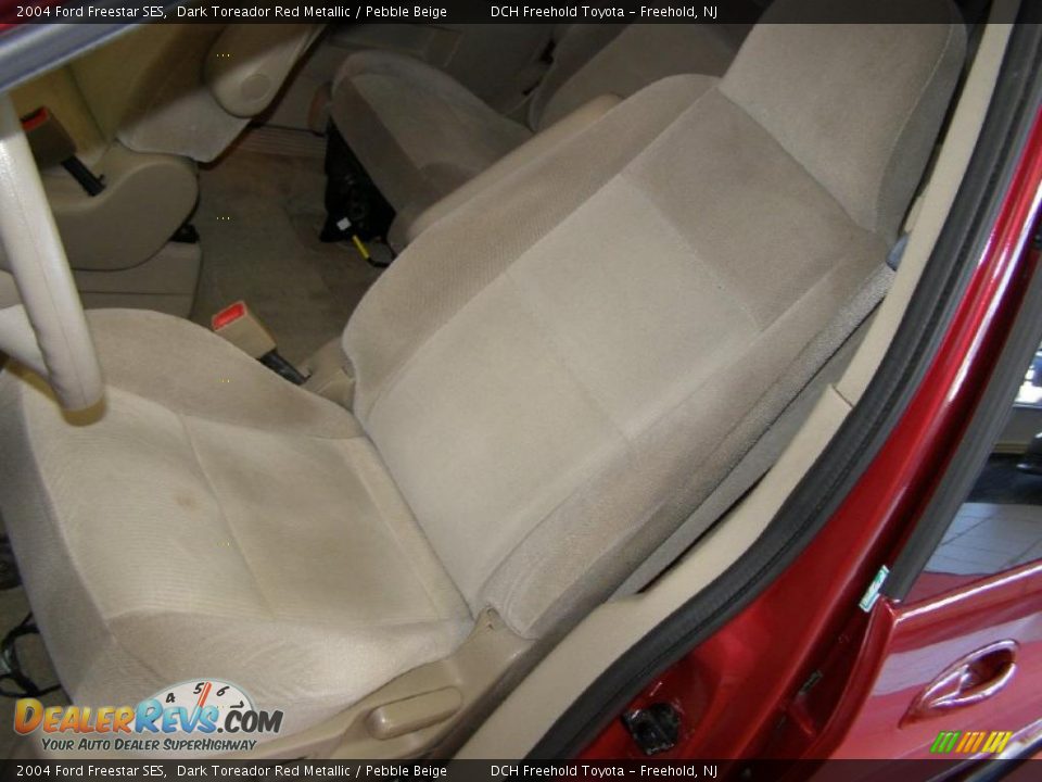 2004 Ford Freestar SES Dark Toreador Red Metallic / Pebble Beige Photo #15