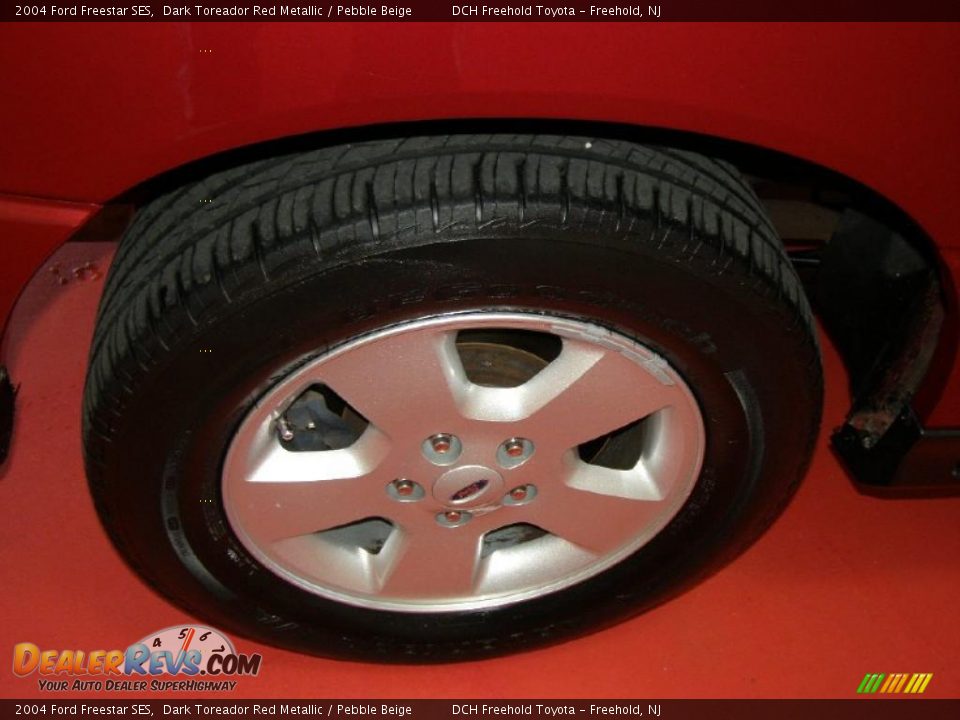 2004 Ford Freestar SES Dark Toreador Red Metallic / Pebble Beige Photo #20