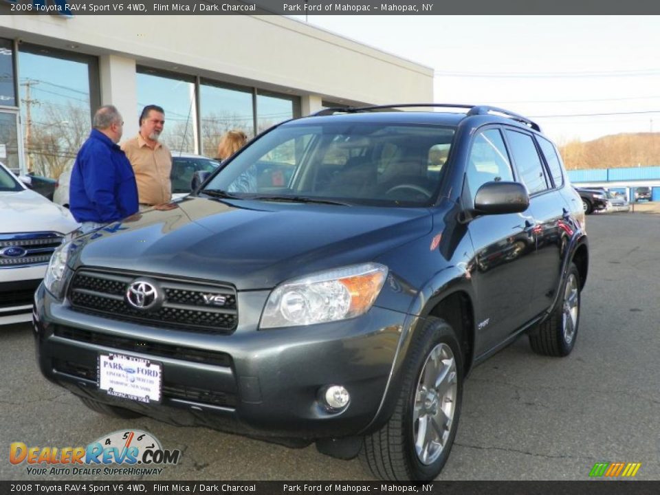 2008 Toyota RAV4 Sport V6 4WD Flint Mica / Dark Charcoal Photo #1