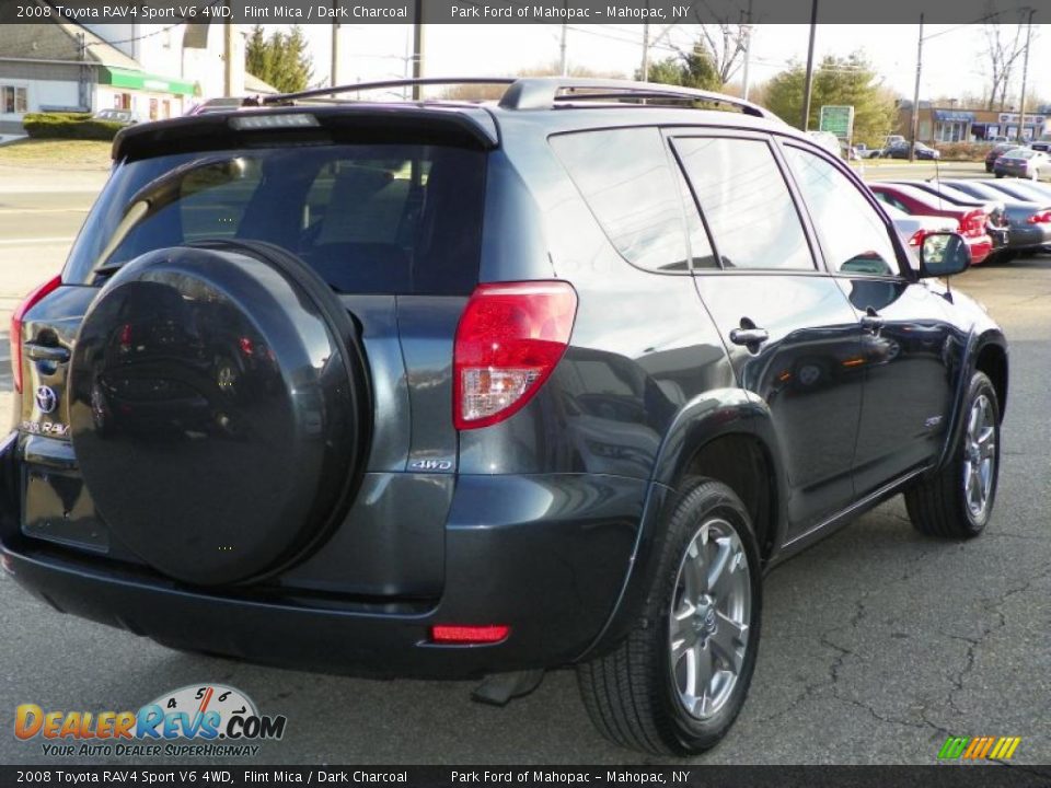 2008 Toyota RAV4 Sport V6 4WD Flint Mica / Dark Charcoal Photo #3