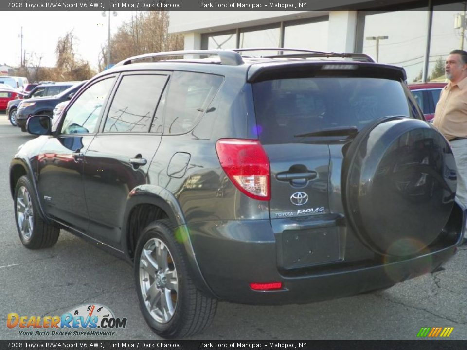 2008 Toyota RAV4 Sport V6 4WD Flint Mica / Dark Charcoal Photo #4