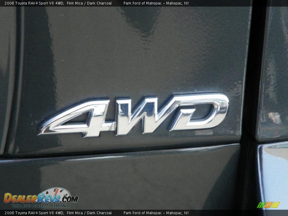 2008 Toyota RAV4 Sport V6 4WD Flint Mica / Dark Charcoal Photo #10