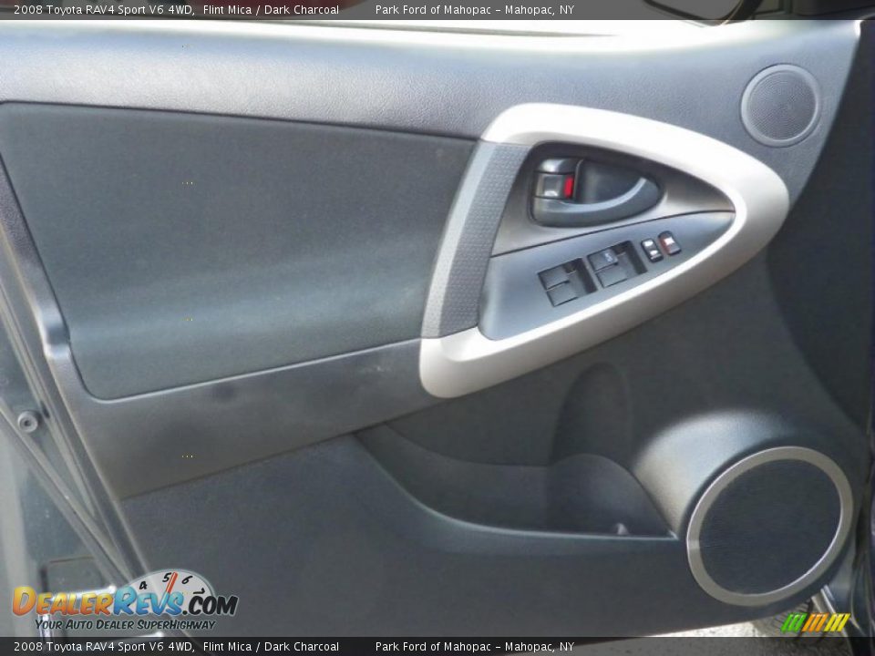 2008 Toyota RAV4 Sport V6 4WD Flint Mica / Dark Charcoal Photo #14