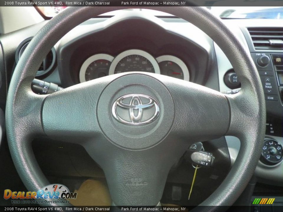 2008 Toyota RAV4 Sport V6 4WD Flint Mica / Dark Charcoal Photo #16