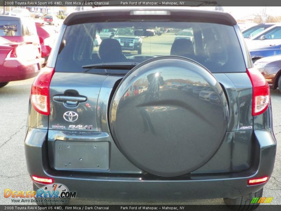 2008 Toyota RAV4 Sport V6 4WD Flint Mica / Dark Charcoal Photo #23