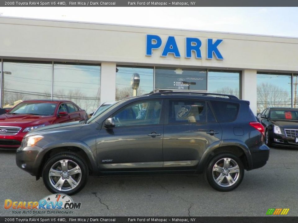 2008 Toyota RAV4 Sport V6 4WD Flint Mica / Dark Charcoal Photo #24