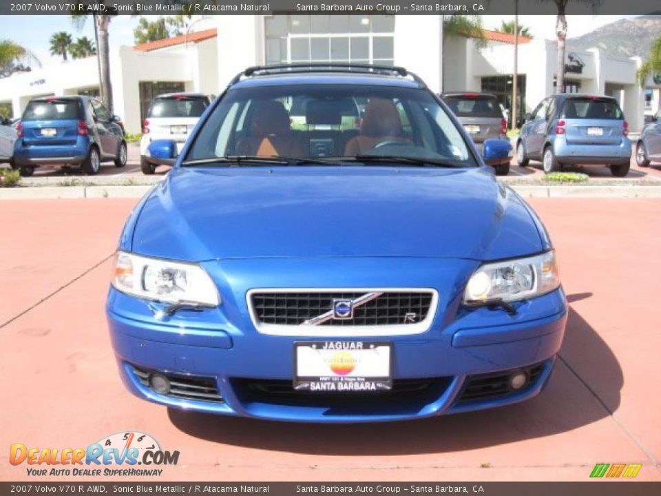 2007 Volvo V70 R AWD Sonic Blue Metallic / R Atacama Natural Photo #2