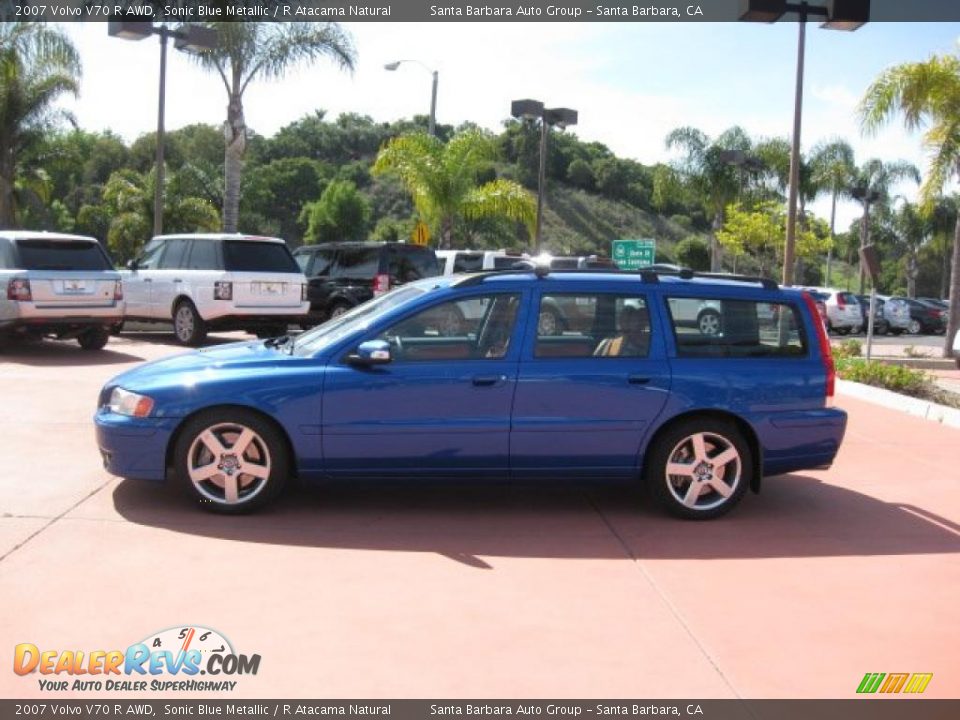 Sonic Blue Metallic 2007 Volvo V70 R AWD Photo #3