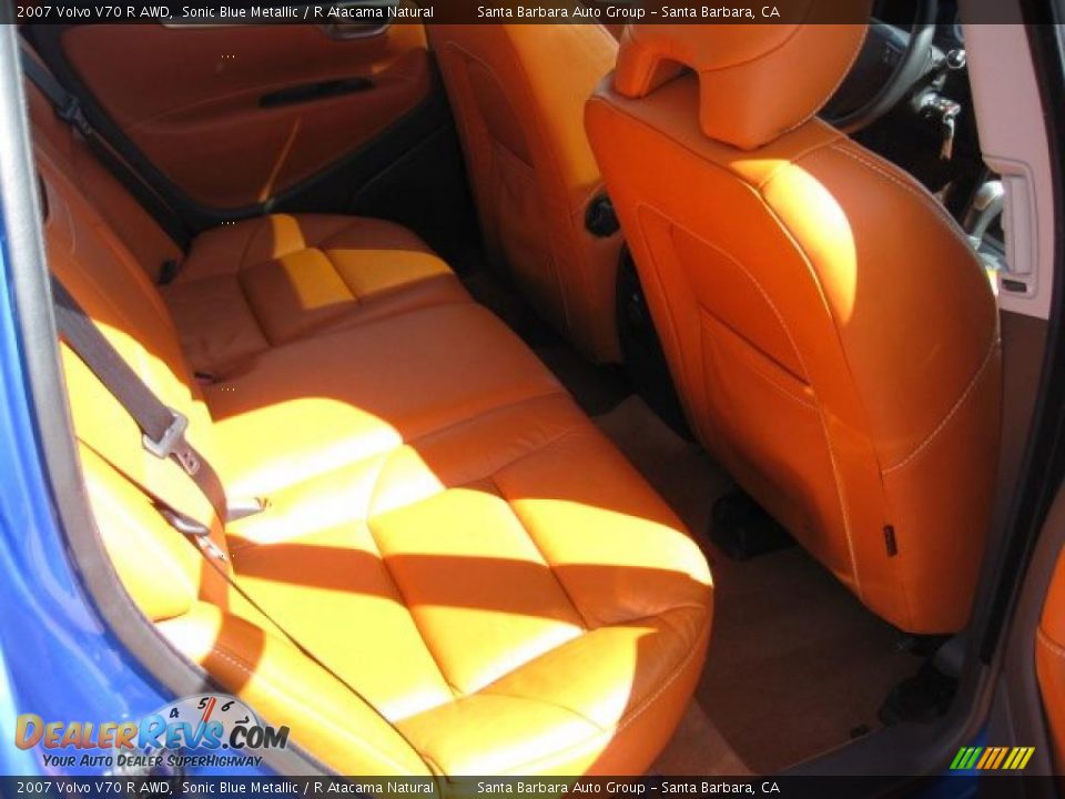 2007 Volvo V70 R AWD Sonic Blue Metallic / R Atacama Natural Photo #10