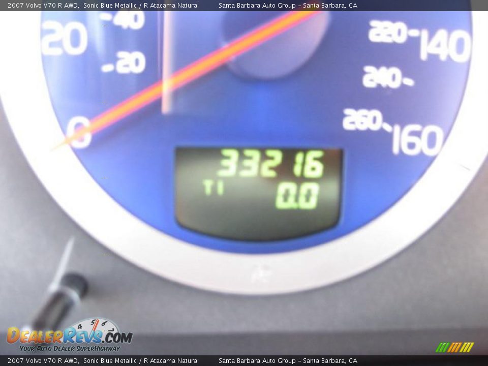 2007 Volvo V70 R AWD Sonic Blue Metallic / R Atacama Natural Photo #11